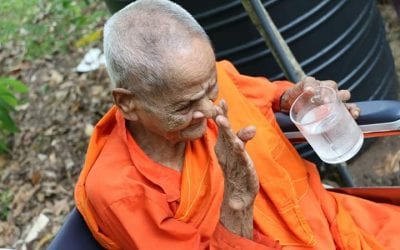 වයෝවෘද්ධ මෙහෙණින් වහන්සේ නමකට සුපිරිසිදු ජලය පූජා කළ පින්වත් මිතුරෝ – දිවා රෑ පිං වැඩෙන පිංකම් 2017 (Project Water – Water for Temples) Part 02